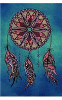 Native American Dreamcatcher: College Ruled Notebook - Composition Book - Diary - Native American Dreamcatcher