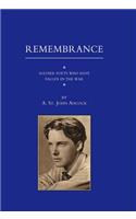 For Remembrance. Soldier Poets Who Have Fallen in the War