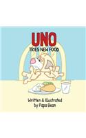 Uno Tries New Food