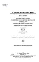 overview of fusion energy science