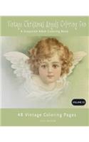 Vintage Christmas Angels Coloring Fun