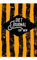 Diet Journal For Men: Weight Loss Diary
