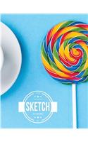 Sketchbook: Book: 120 Pages of 8.5" x 11" Blank Paper for Drawing, Doodling or Sketching (Sketchbooks)