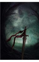 Medieval Sword In The Forest Notebook: 150 lined pages, softcover, 6 x 9
