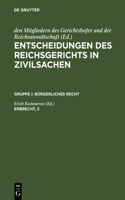 Entscheidungen des Reichsgerichts in Zivilsachen, Erbrecht, 2