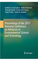 Proceedings of the 2013 National Conference on Advances in Environmental Science and Technology