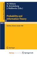 Probability and Information Theory