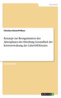 Konzept zur Reorganisation des Aktenplanes der Abteilung Gesundheit der Kreisverwaltung des Lahn-Dill-Kreises