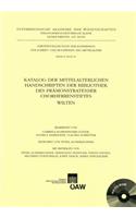 Katalog Der Mittelalterlichen Handschriften Der Bibliothek Des Pramonstratenser Chorherrenstiftes Wilten