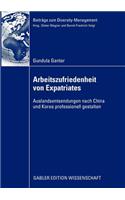 Arbeitszufriedenheit Von Expatriates