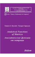 Analytical Functions of Matrices.