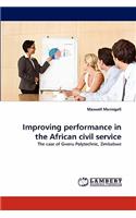 Improving Performance in the African Civil Service