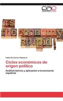 Ciclos económicos de origen político