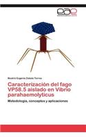 Caracterizacion del Fago Vp58.5 Aislado En Vibrio Parahaemolyticus