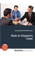 Rule in Clayton's Case: (English)