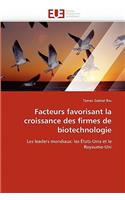 Facteurs Favorisant La Croissance Des Firmes de Biotechnologie