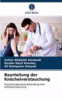 Beurteilung der Knöchelverstauchung