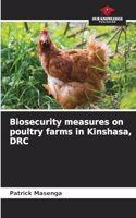 Biosecurity measures on poultry farms in Kinshasa, DRC