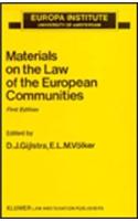 Materials on the Law of the European Communities