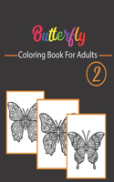 Butterfly Coloring Book for Adults Volume 2