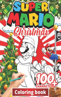 Super mario Christmas Coloring Book