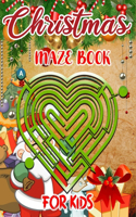 Christmas Maze Book For Kids