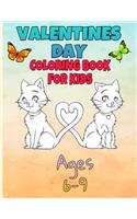 valentines day coloring book for kids ages 6-9