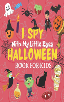 I SPY With My Little Eyes Halloween Book For Kids