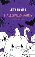 Halloween Party Coloring Book