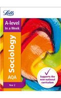 Letts A-Level in a Week - New 2015 Curriculum - A-Level Sociology Year 2: In a Week