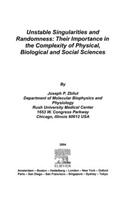 Unstable Singularities and Randomness