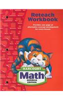 Harcourt Math Georgia Edition Reteach Workbook