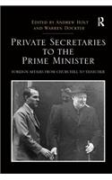 Private Secretaries to the Prime Minister