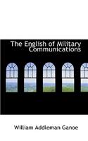 The English of Military Communications