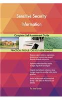 Sensitive Security Information Complete Self-Assessment Guide