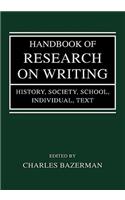 Handbook of Research on Writing