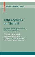 Tata Lectures on Theta II