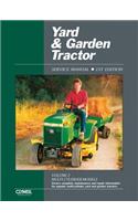 Proseries Yard & Garden Tractor Service Manual Vol. 2 Through 1990: Multi-Cylinder Models/Cat No. Ygt2-1(Clymer Pro Series)