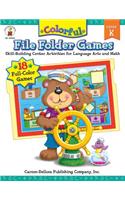 Colorful File Folder Games, Grade K