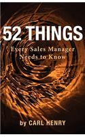 52 Things Every Sales Manager Needs to Know