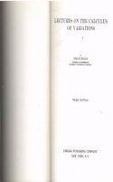 Lectures on the Calculus of Variations