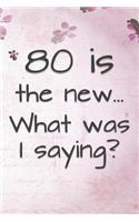 80 is the New... What Was I Saying?