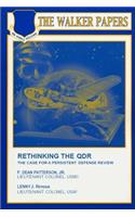 Rethinking The QDR