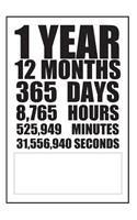1 Year Notebook