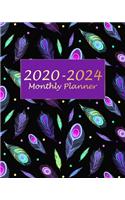 2020-2024 Monthly Planner