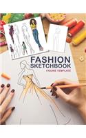 Fashion Sketchbook Figure Template