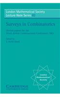 Surveys in Combinatorics