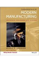 Fundamentals of Modern Manufacturing