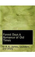 Forest Days a Romance of Old Times
