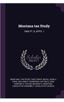 Montana Tax Study